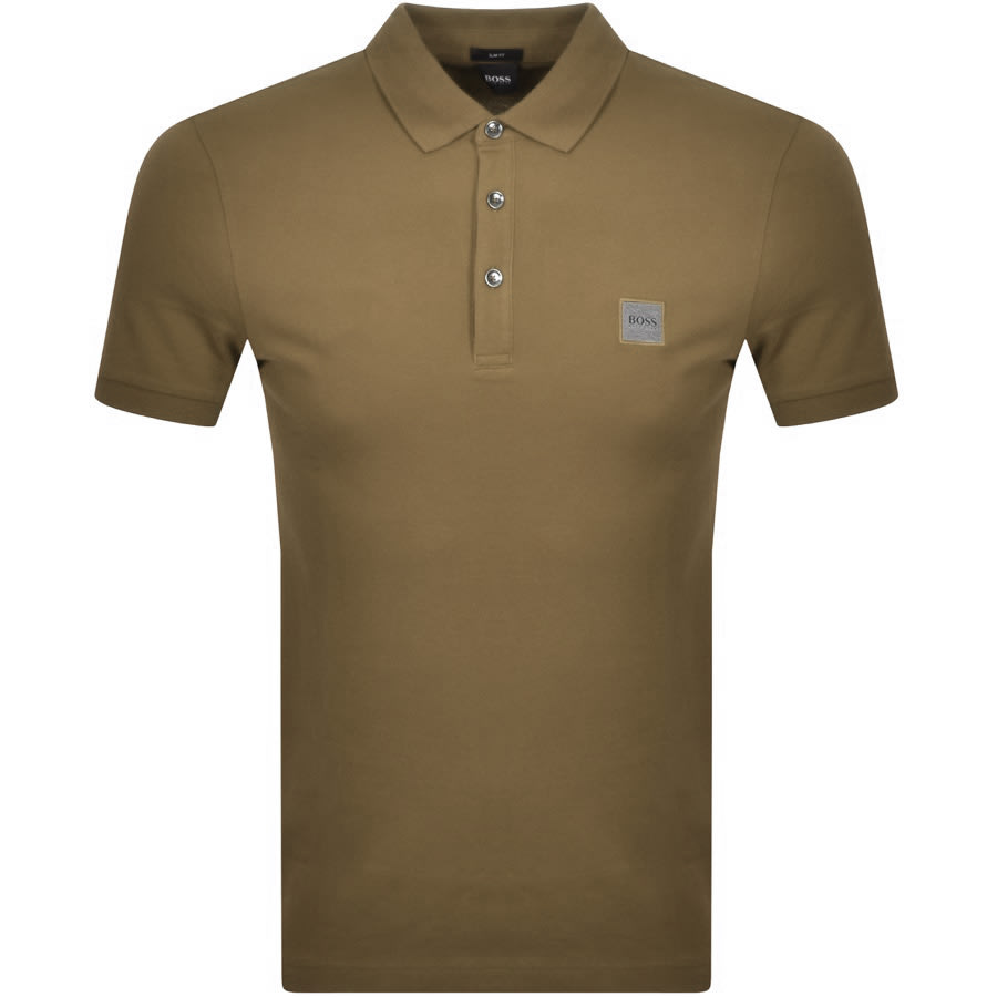 Alternative Image for ProductBOSS Passenger Polo T Shirt Brown1